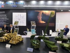 俄罗斯军工企业金刚石-安泰集团旗下6家子公司也展示了多款展品